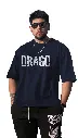 Polera Oversize azul